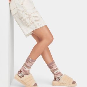 ❄️ UGG Fluff Yeah Slingback Sandal